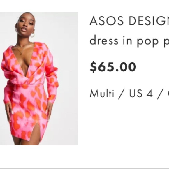 Pink Mini Dress - Picture 5 of 5